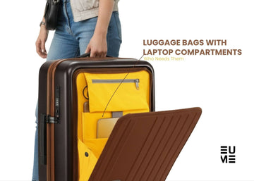 Why Luggage Bags with Laptop Compartments Are Essential for Travel