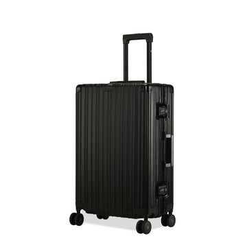 Aluminium Black Check-In Medium