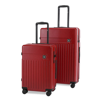 Classic Cabin + Check-In Large- Cardinal Red