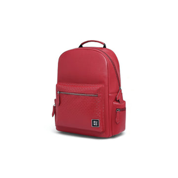 Cosmo 16L Laptop Backpack- Carmine Red