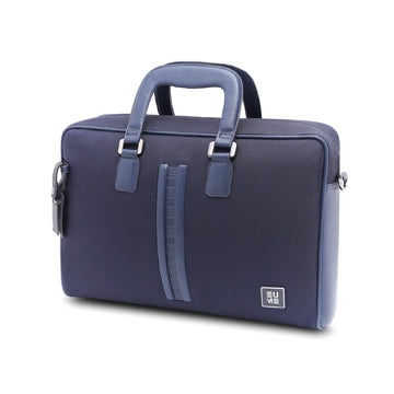 Briefcase Messenger Bag- Midnight Blue