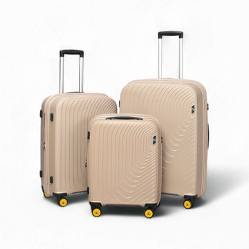 Wanderer Set of 3- Champagne Gold