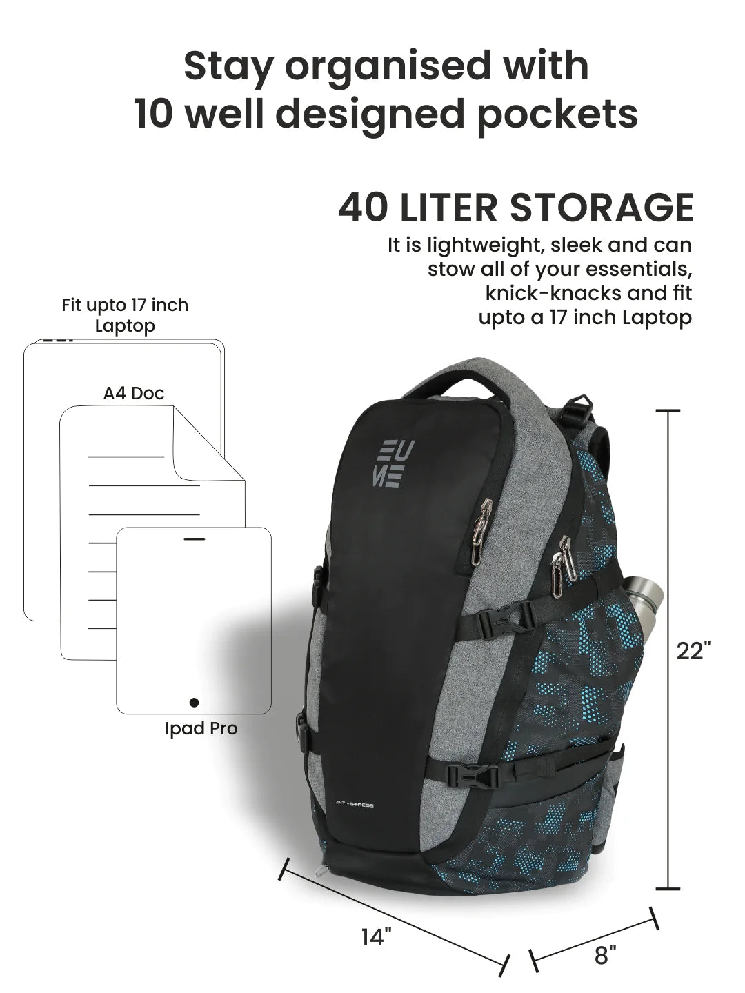 Move 40l Massager Backpack - Image 5
