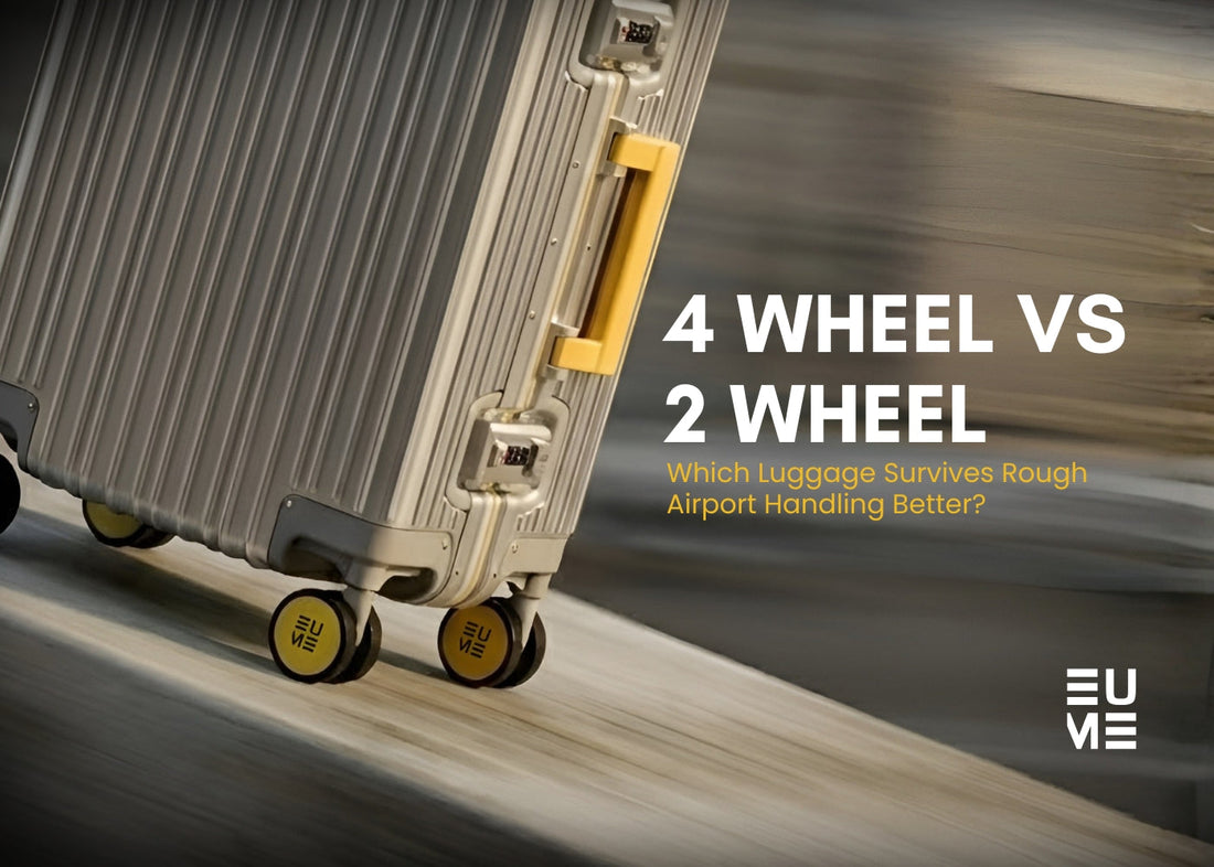 4-Wheel vs 2-Wheel: Which Luggage Survives Rough Airport Handling Better?
