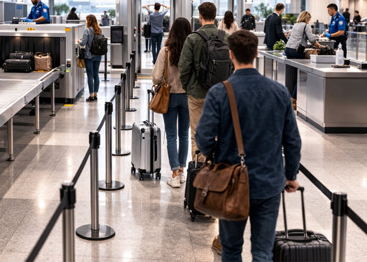 Airport Security Screening: Why Aluminium Luggage Makes Check-in Faster