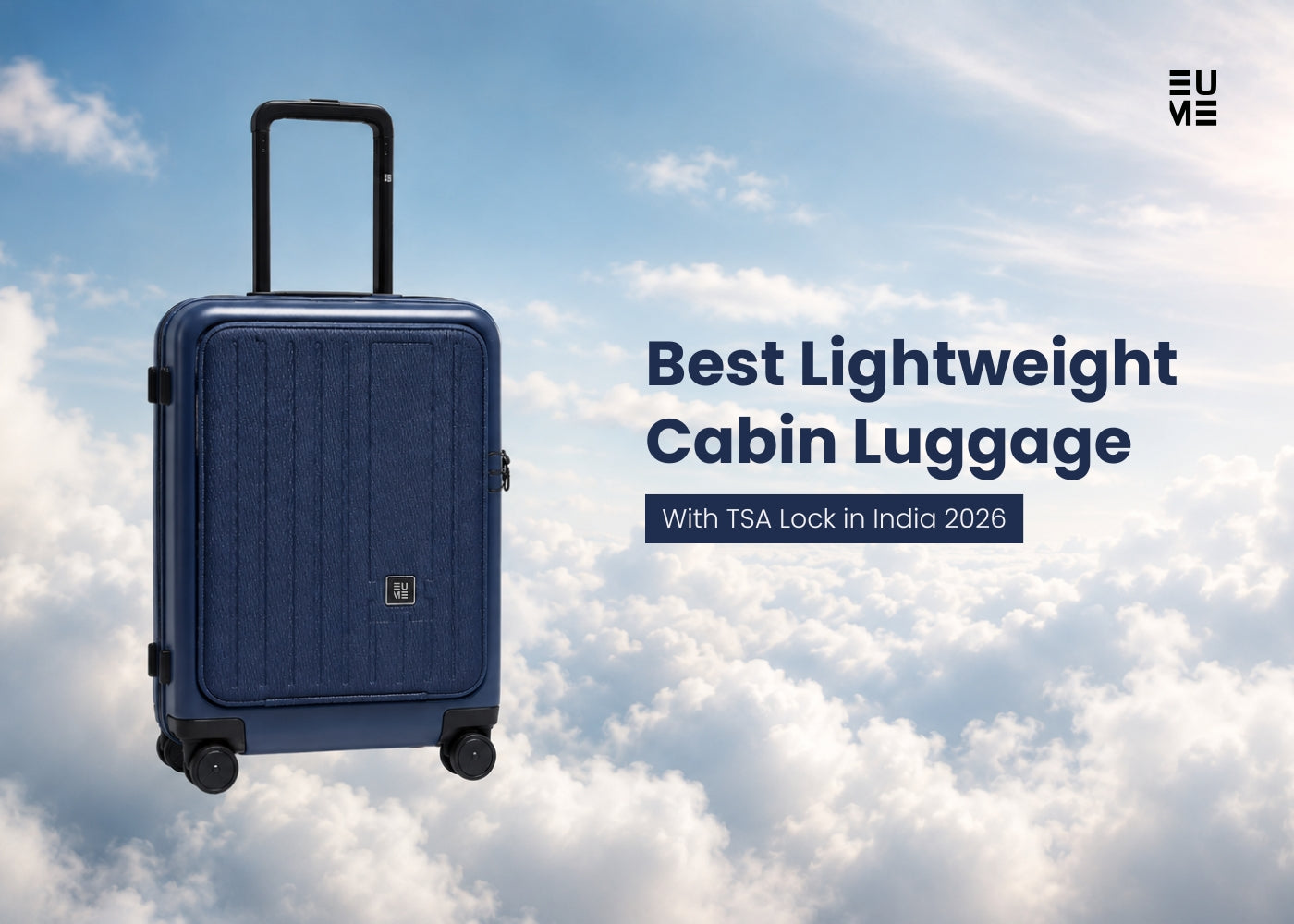 Best Lightweight Cabin Luggage With TSA Lock in India 2026