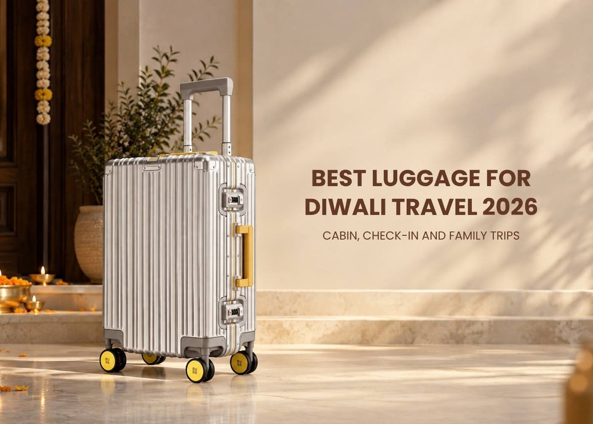 Best Luggage for Diwali Travel 2026: Cabin, Check-In and Family Trips