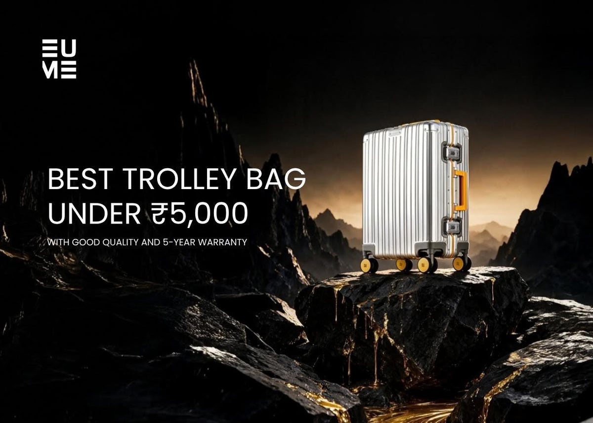 Best Trolley Bag Under ₹5,000 with Good Quality and 5-Year Warranty