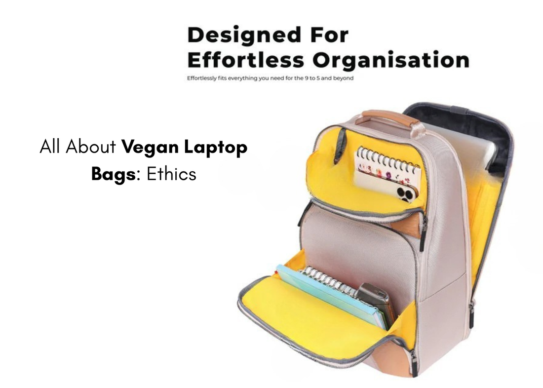 Ethical Vegan Laptop Bags for Modern Professionals