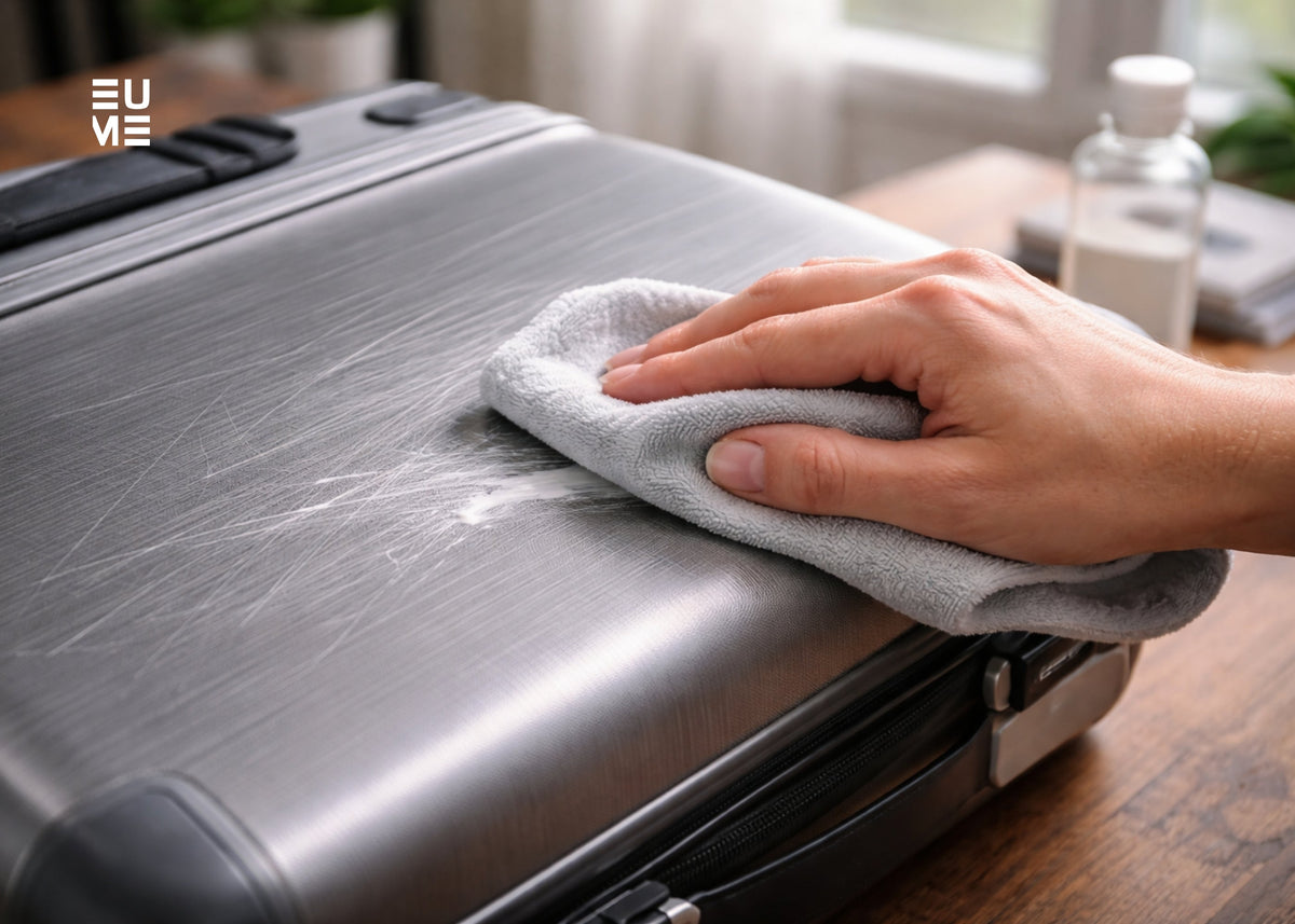 How to Remove Scratches from Polycarbonate and Aluminium Luggage