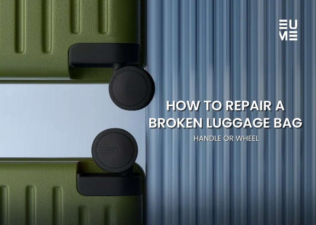How to Repair a Broken Luggage Bag Handle or Wheel