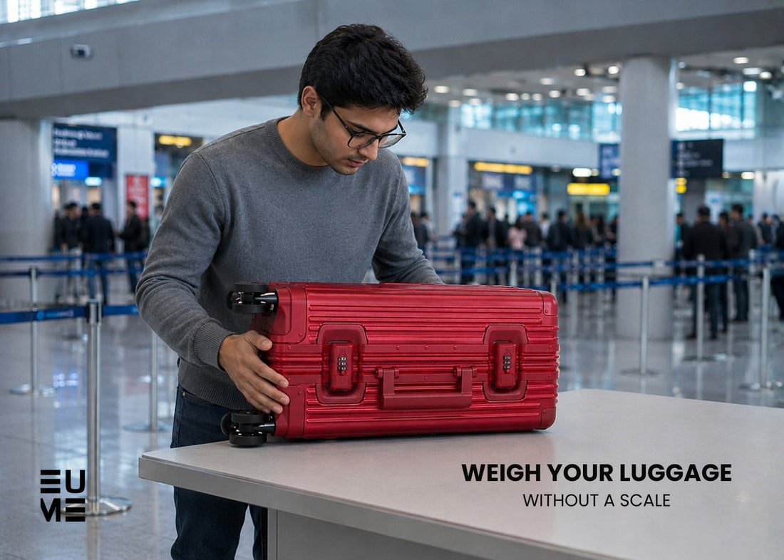 How to Weigh Your Luggage Without a Scale