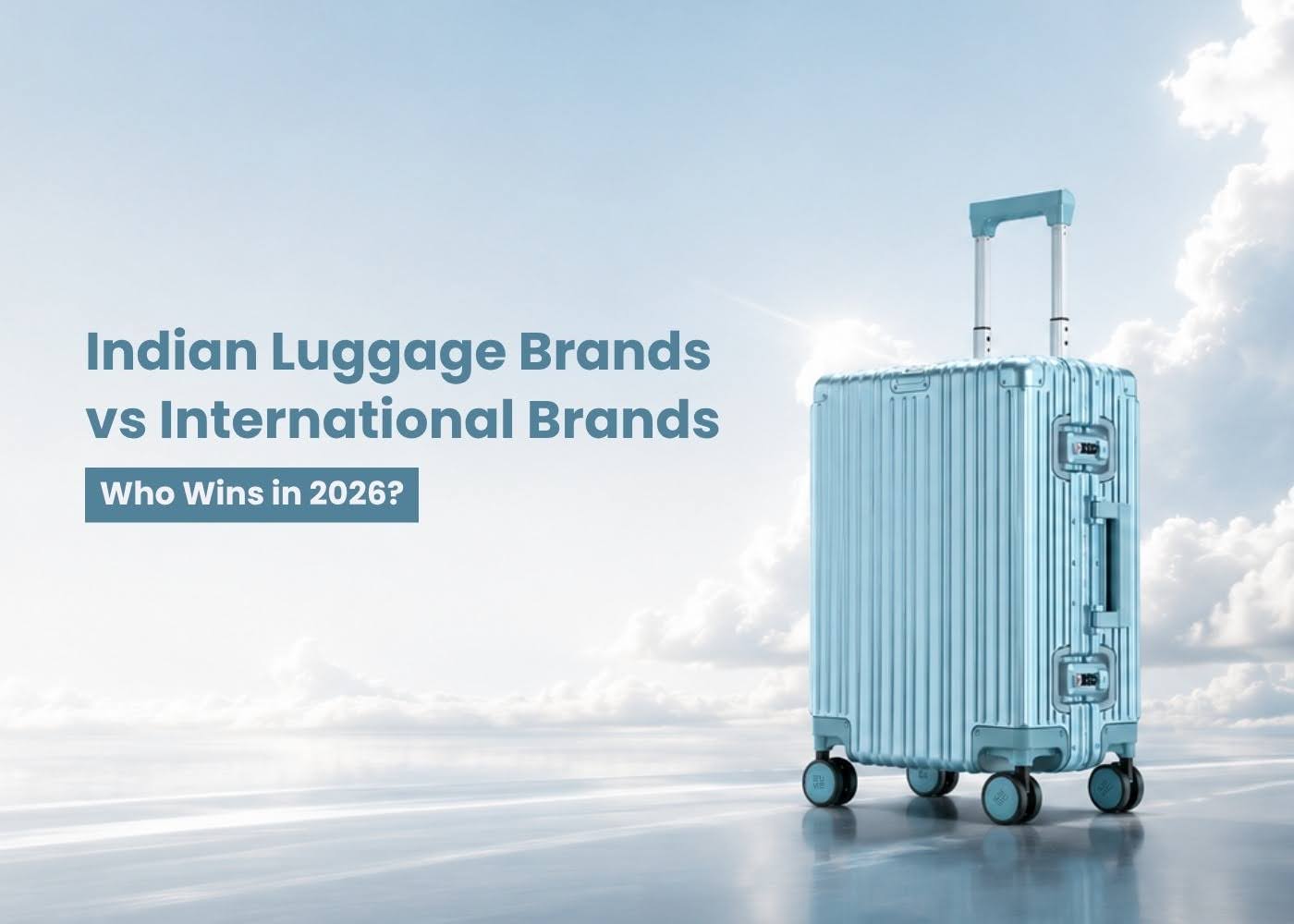 Indian Luggage Brands vs International Brands: Who Wins in 2026?