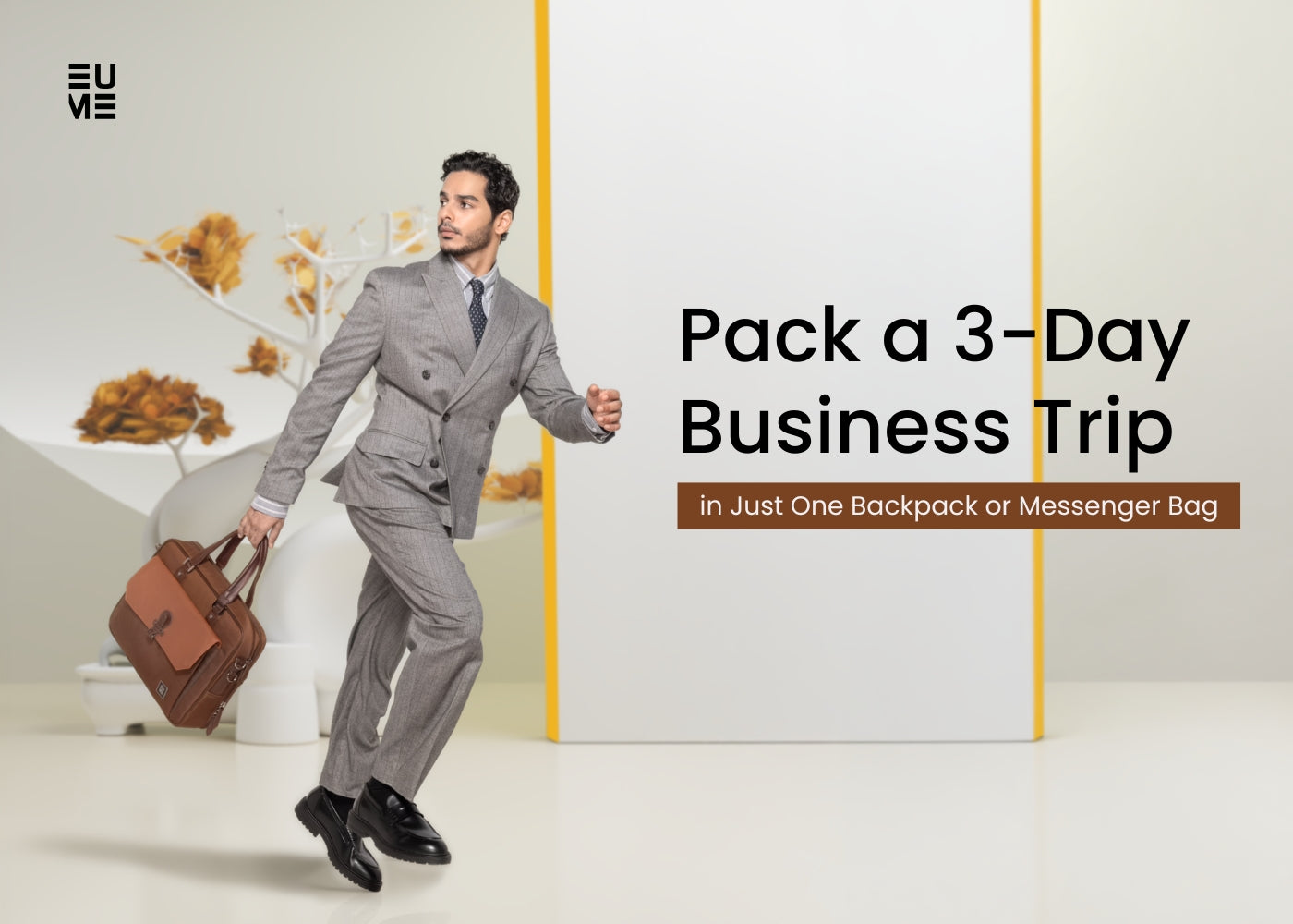 How to Pack a 3-Day Business Trip in Just One Backpack or Messenger Bag