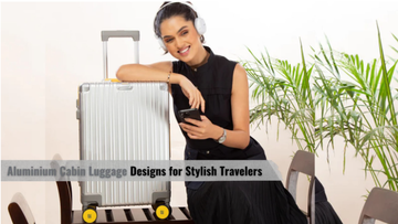 Aluminium Cabin Luggage Designs for Stylish Travelers