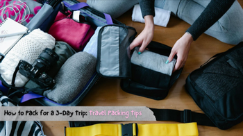 How to Pack for a 3-Day Trip: Travel Packing Tips – EUME