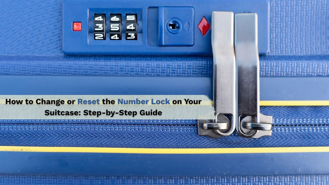 Reset the Number Lock on Your Suitcase