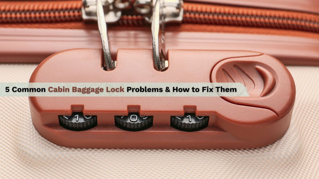 5 Common Cabin Baggage Lock Problems & How to Fix Them