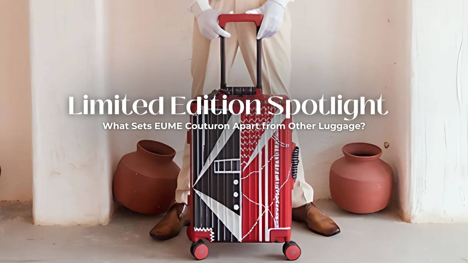 EUME Couturon Aluminium Luggage