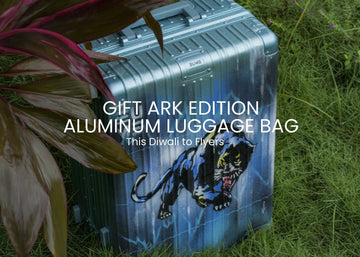 Gift ARK Edition Aluminum Luggage Bag This Diwali to Flyers