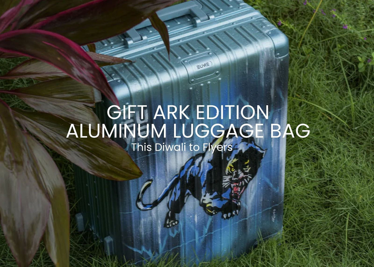 Gift ARK Edition Aluminum Luggage Bag This Diwali to Flyers