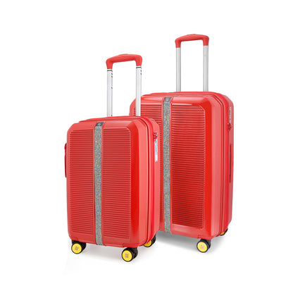 Trousseau Cabin + Medium Set of 2 - Inferno Red