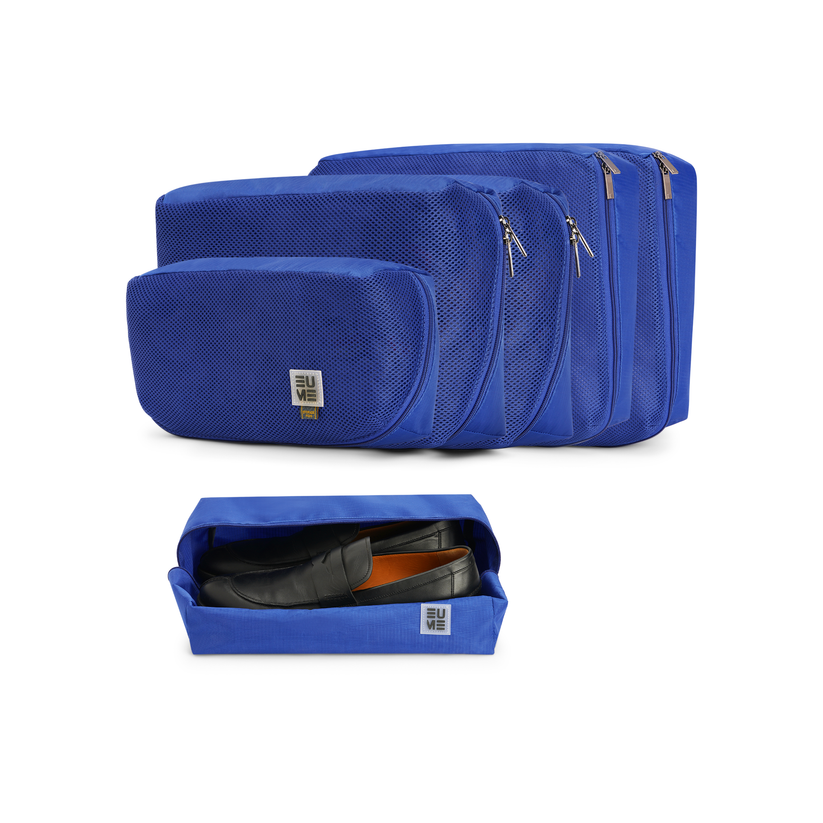 EUME Storage Pods - Packing Cubes- Set of 6 Royal Blue