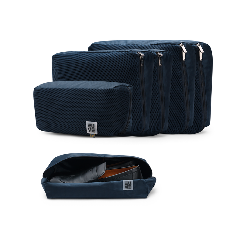 EUME Storage Pods - Packing Cubes- Set of 6 Navy Blue