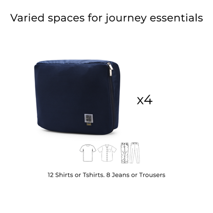 Storage Pods - Packing Cubes- Set of 4L