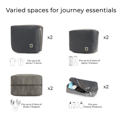 Storage Pods - Packing Cubes- Set of 8