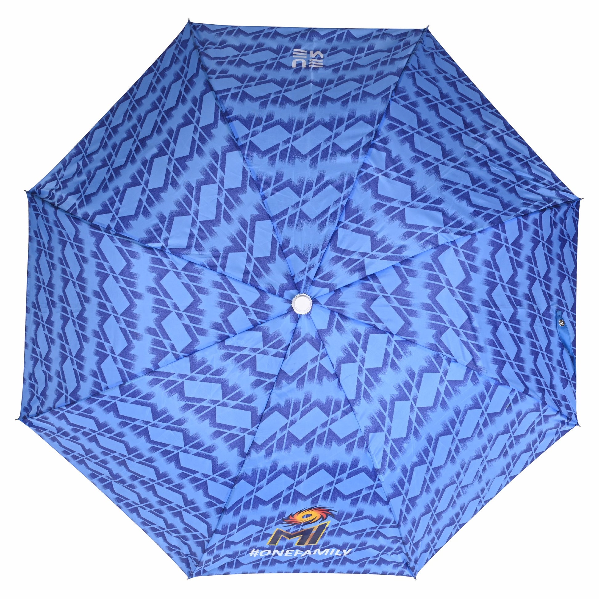 Eume Mumbai Indians Mi 21" 2 Fold Umbrella - Image 3