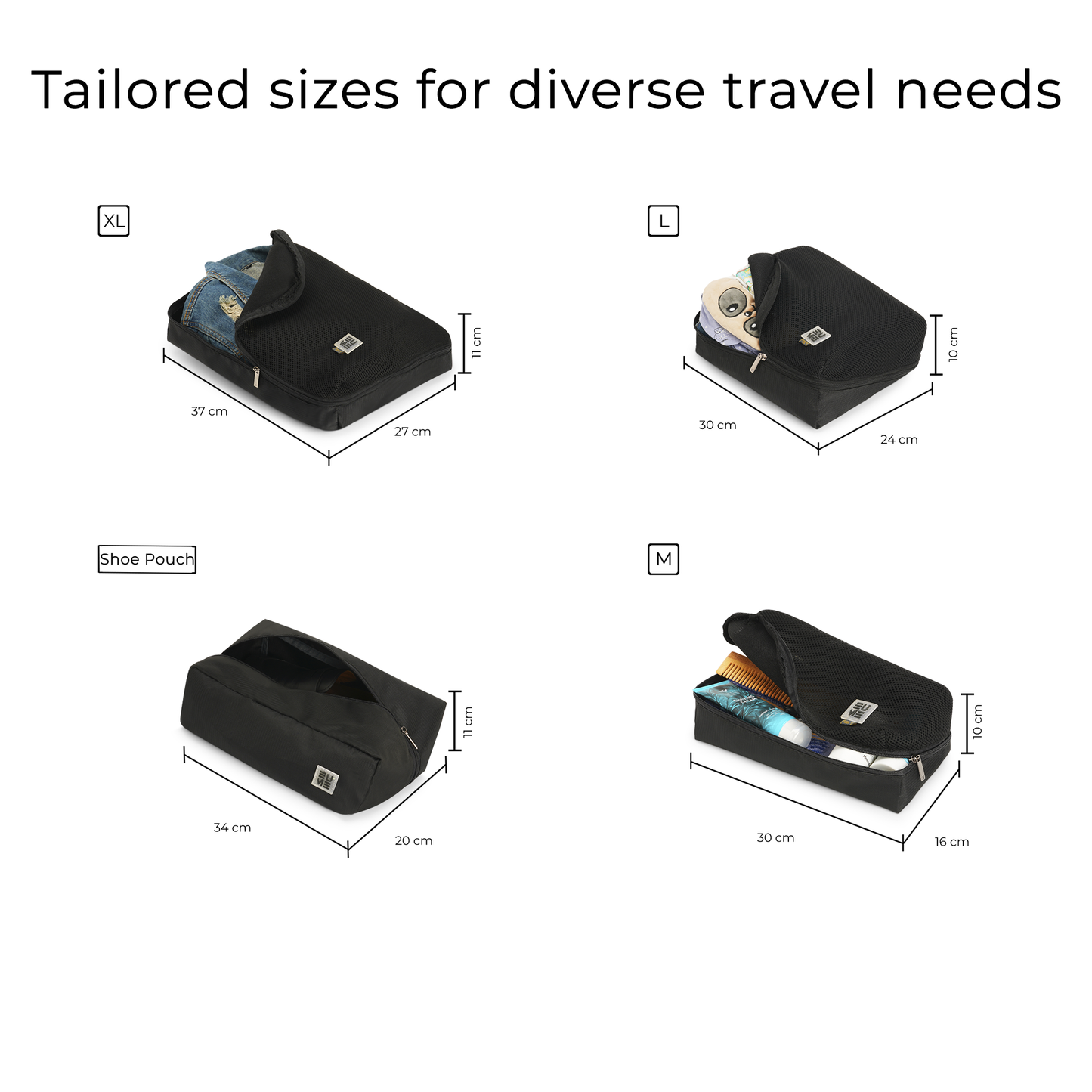 Storage Pods - Packing Cubes- Set of 8