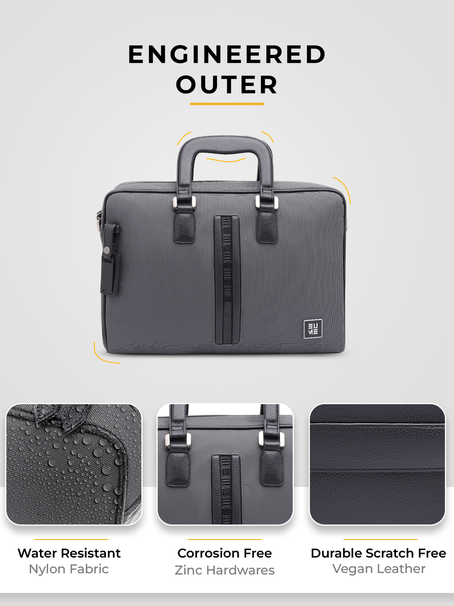 Briefcase Messenger Bag