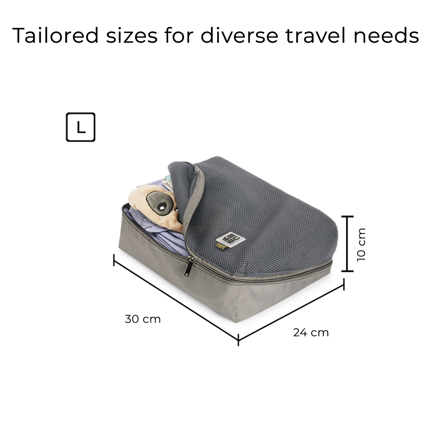 Storage Pods - Packing Cubes- Set of 4L