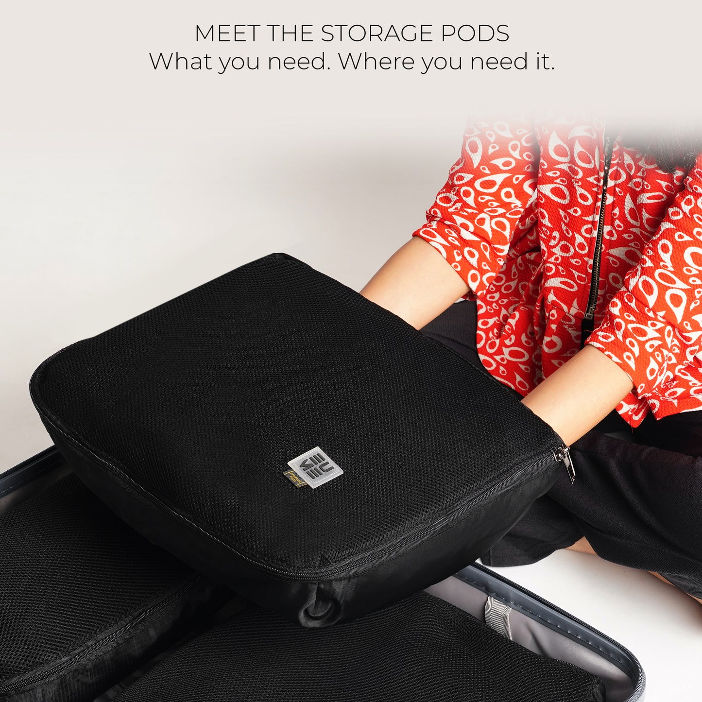 Storage Pods - Packing Cubes- Set of 4L