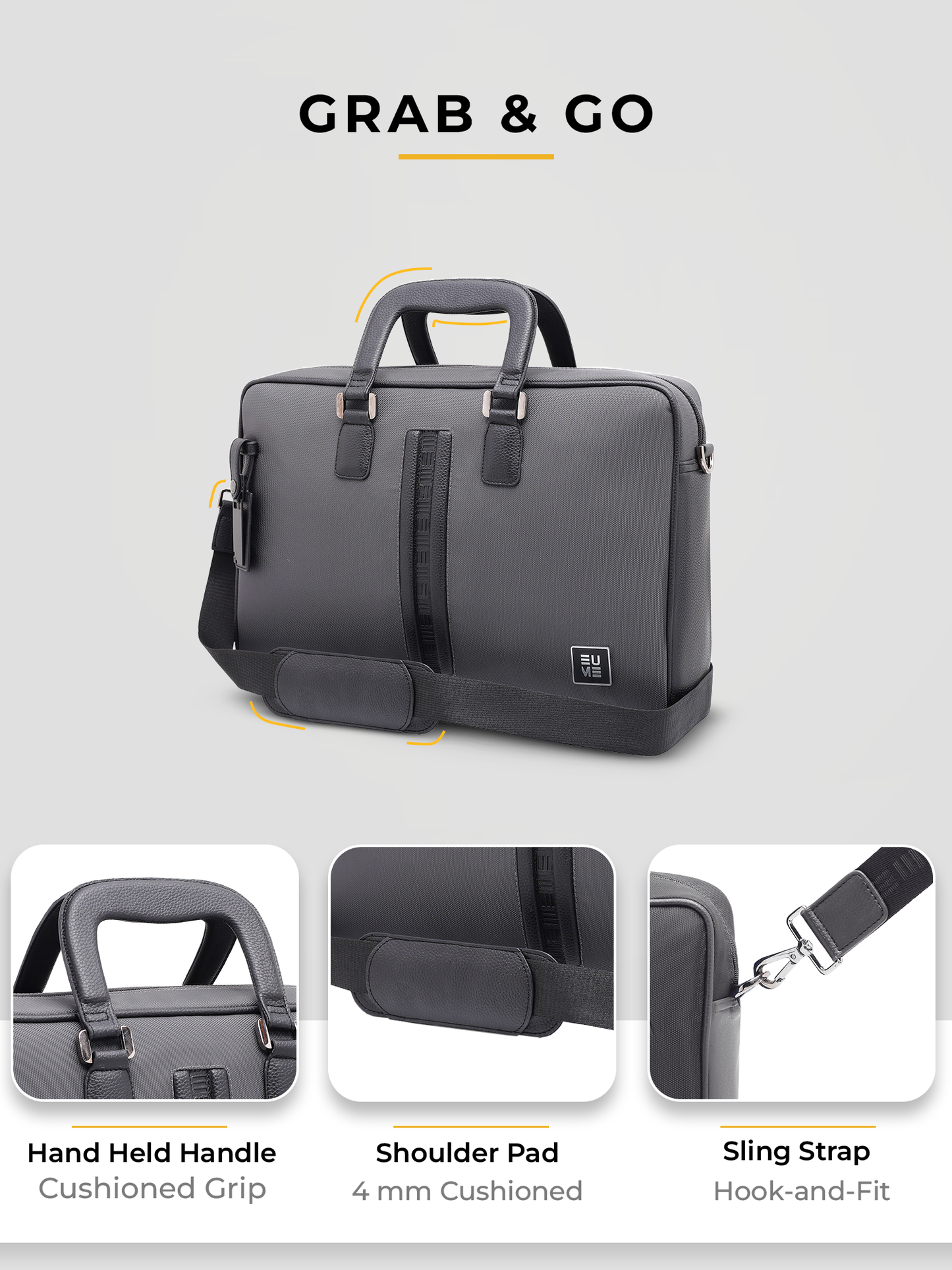 Briefcase Messenger Bag