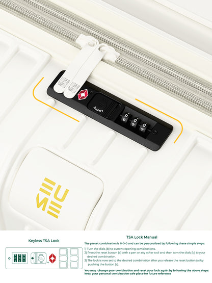 Aluminium Cabin + Trunk Check-In Plus