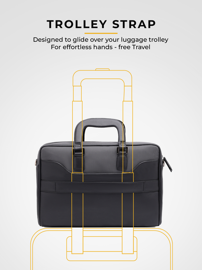 Briefcase Messenger Bag