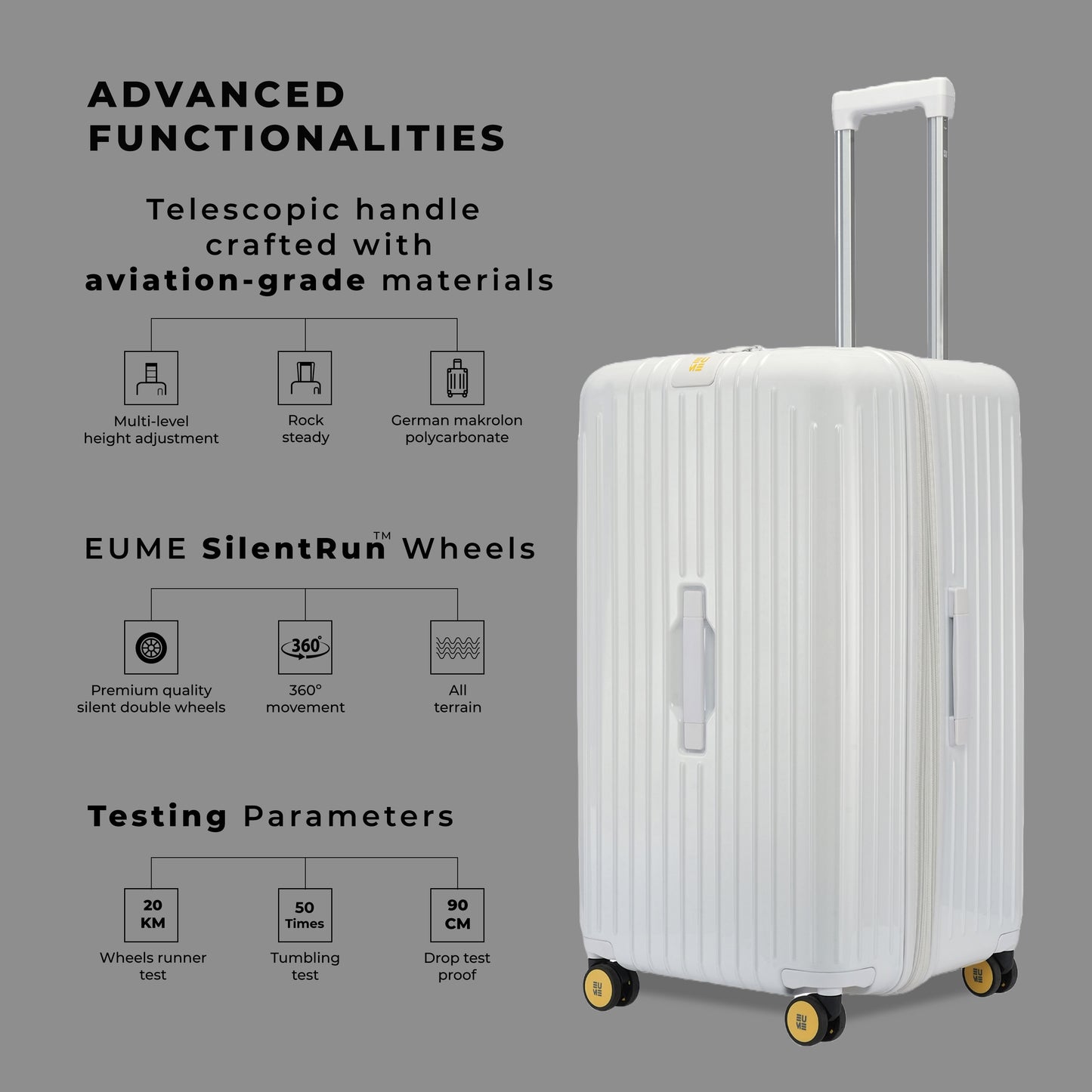 Aluminium Cabin + Trunk Check-In Plus