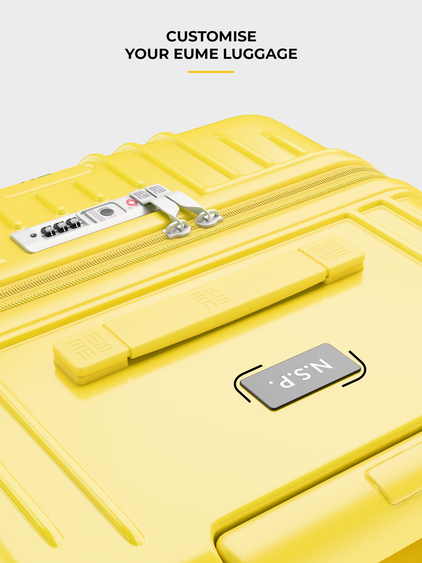 Trunk Check-In Plus- Maple Yellow