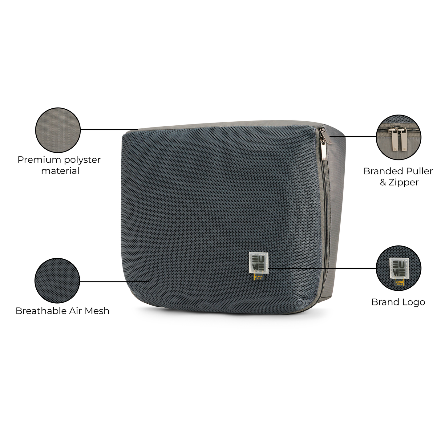 Storage Pods - Packing Cubes- Set of 4L