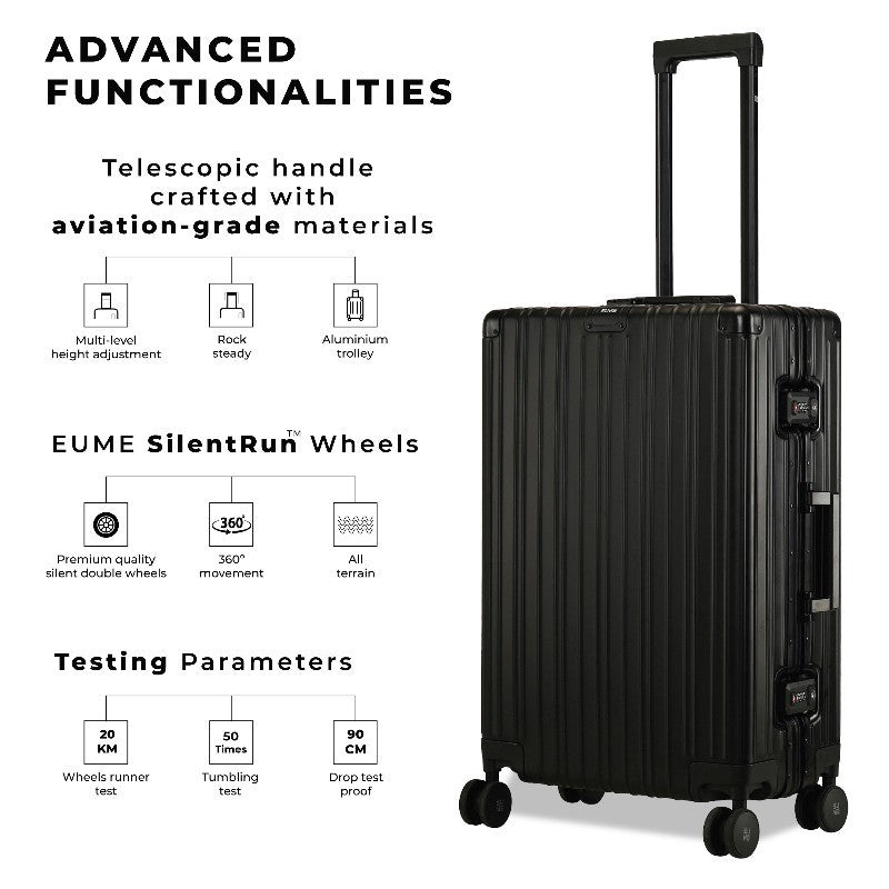 Aluminium Silver Check-In Medium