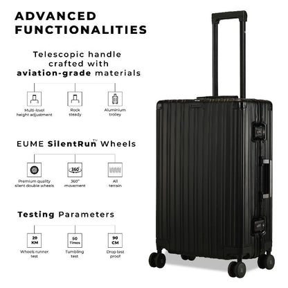 Aluminium Silver Check-In Medium