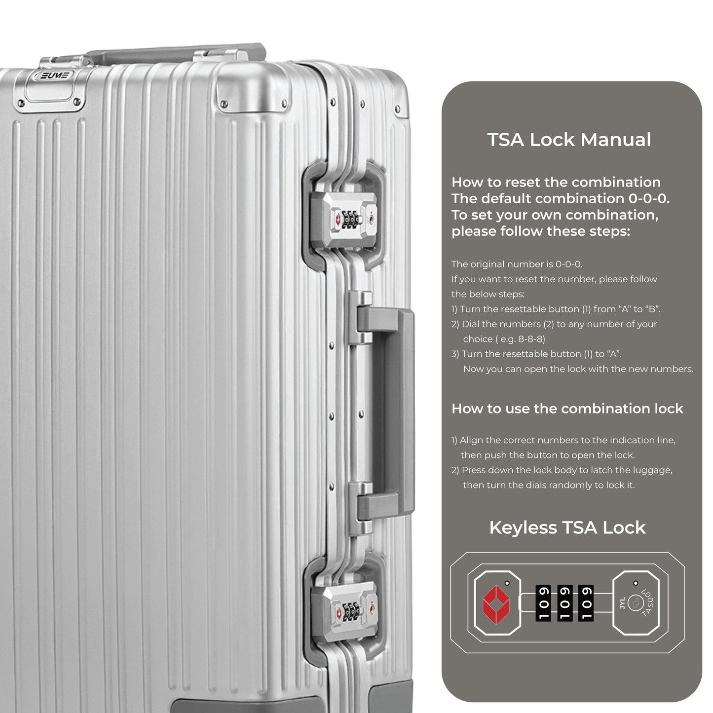 Aluminium Silver Cabin
