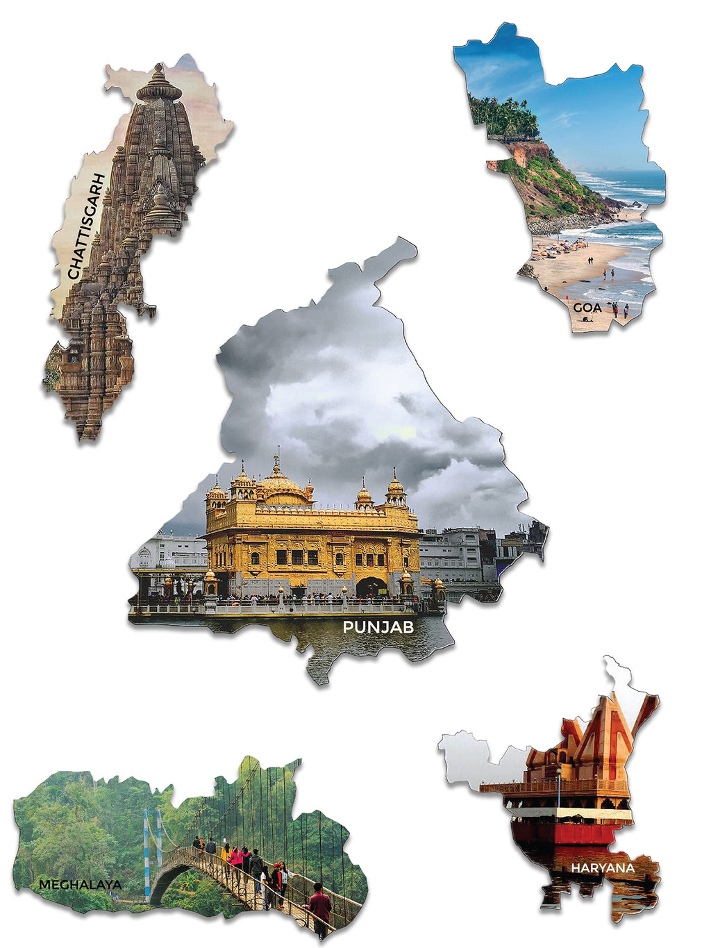 Indian States Sticker Pack