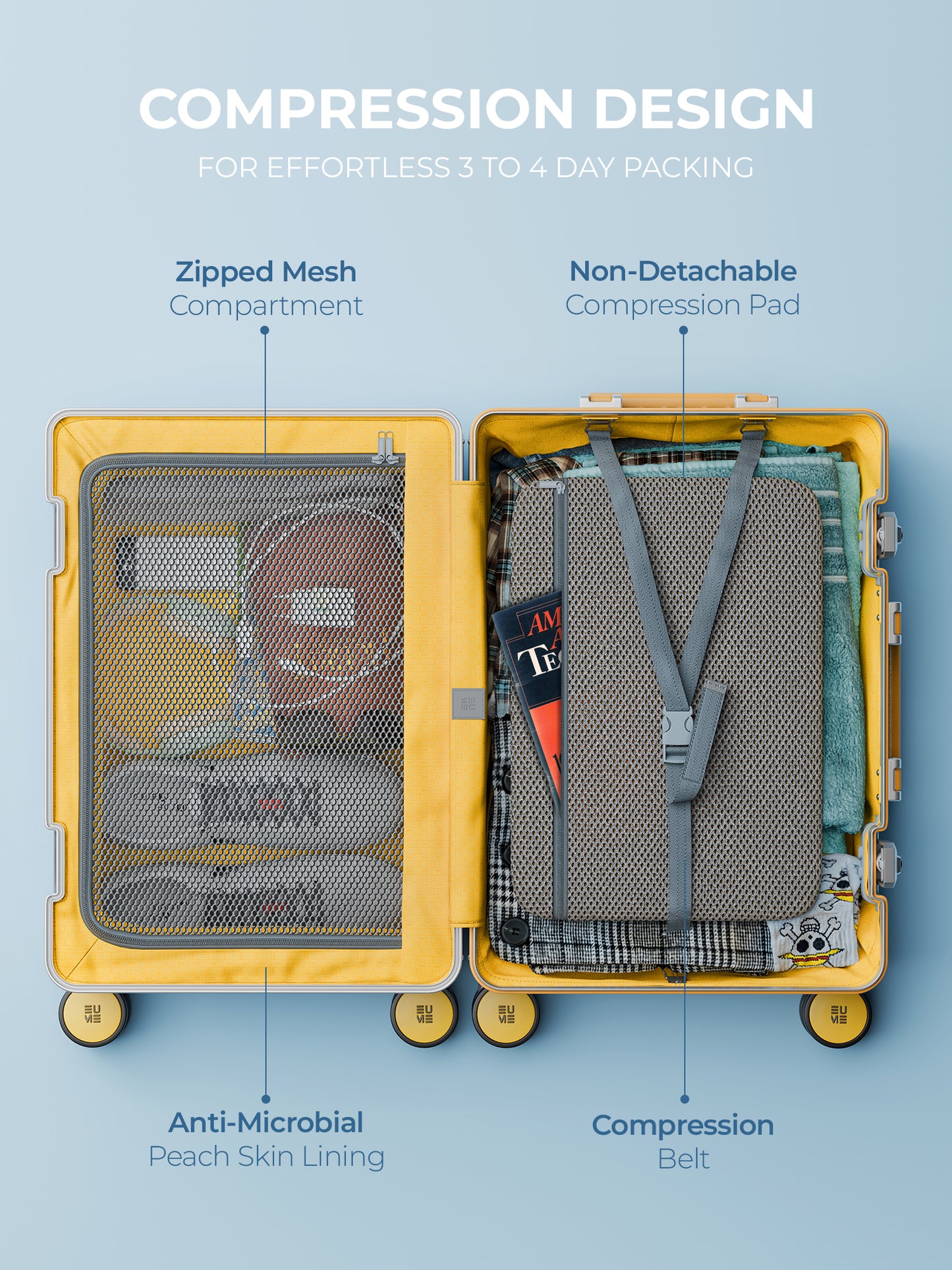 Aluminium Cabin + Trunk Check-In Plus