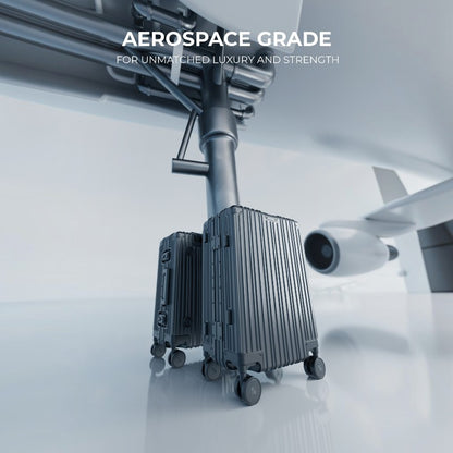 Aluminium Silver Cabin + Check-In Medium