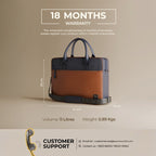 Navy Blue & Tan