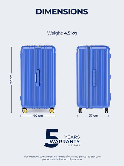 Trunk Check-In Plus- French Blue