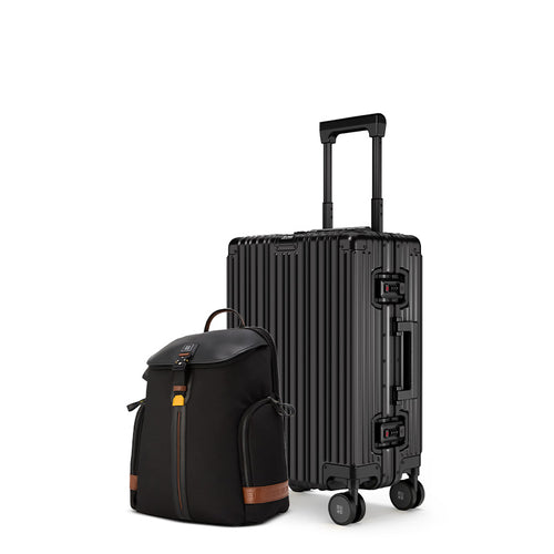 Aluminium Cabin + Zorain 27L Laptop Backpack